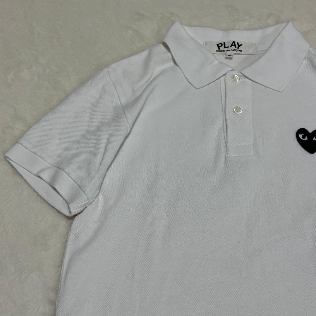 PLAY COMME des GARCONS コムデギャルソン ホワイト M — image 3