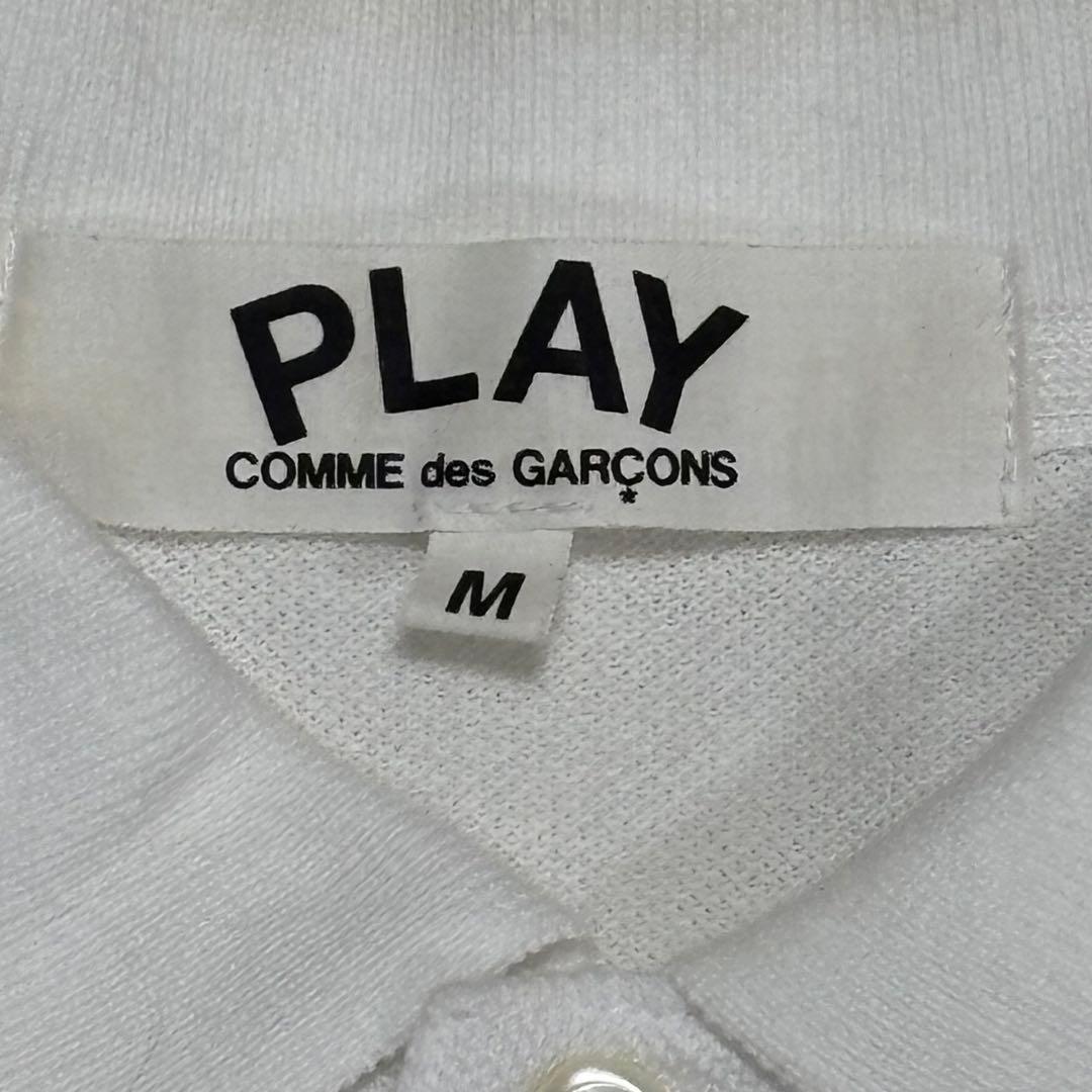 PLAY COMME des GARCONS コムデギャルソン ホワイト M — image 5