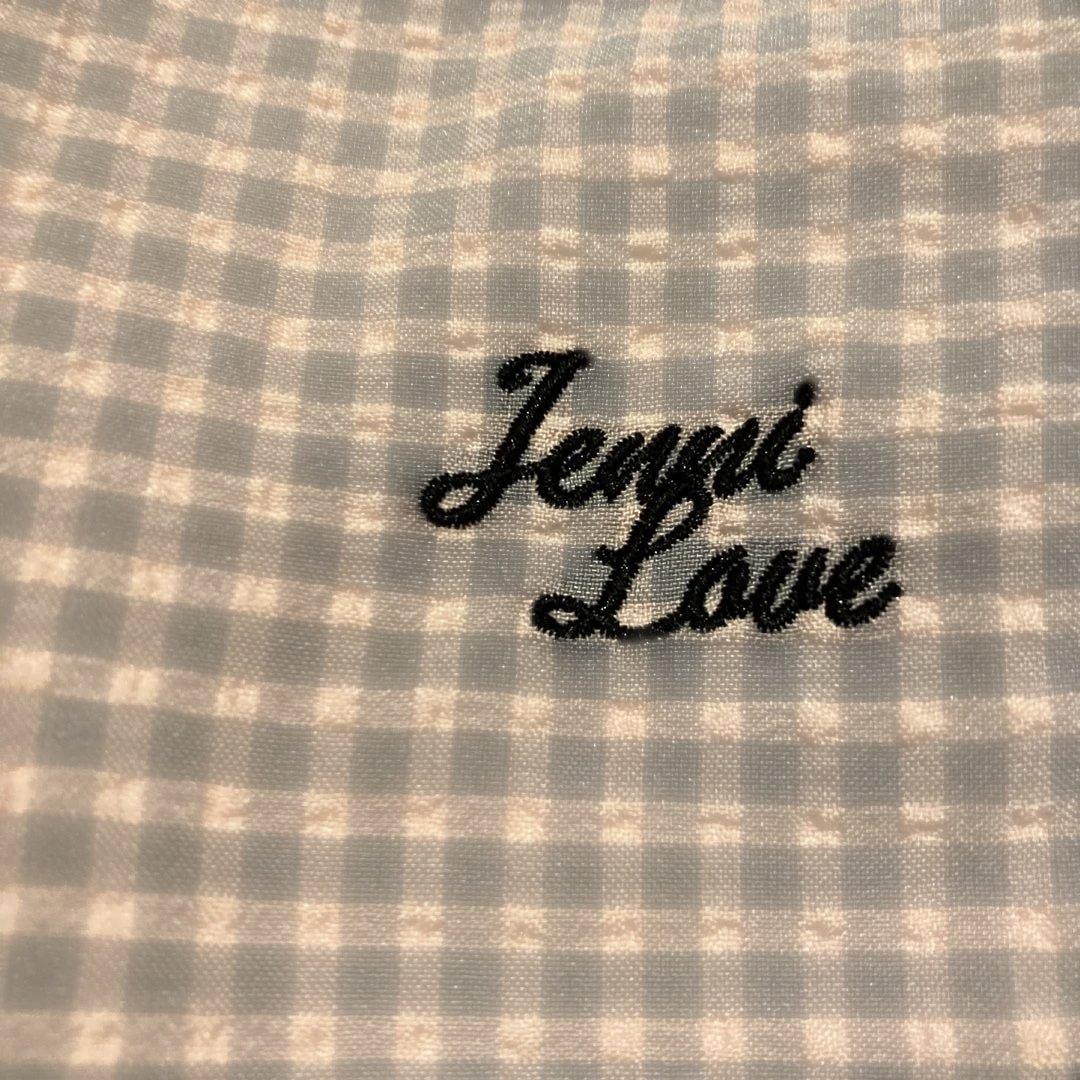 美品　ジェニィ　ラブ　パンツ　チェック　140 — image 2