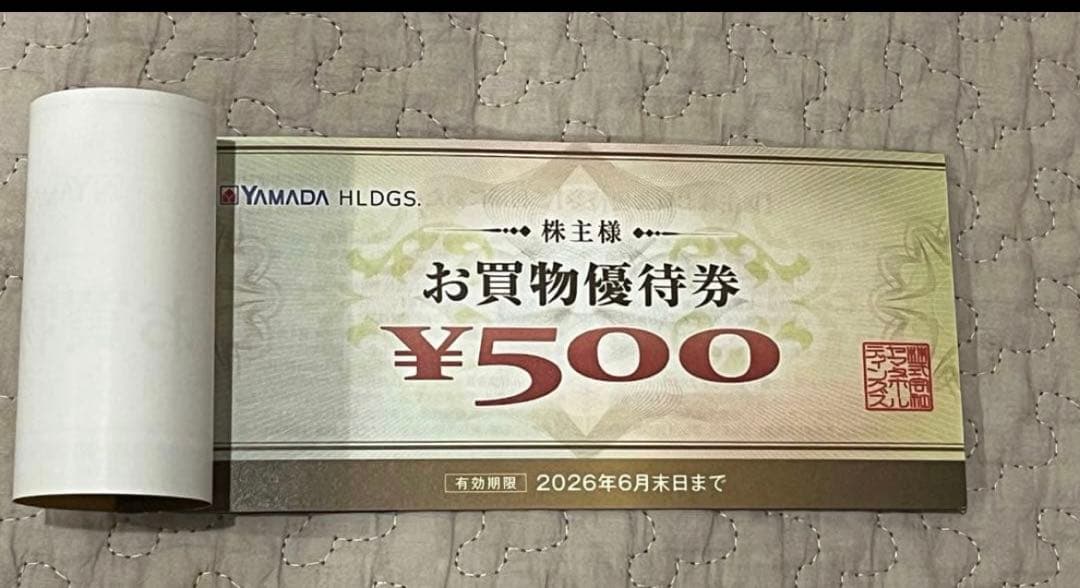 ヤマダ電機 株主優待 お買物優待券　10枚 — image 2