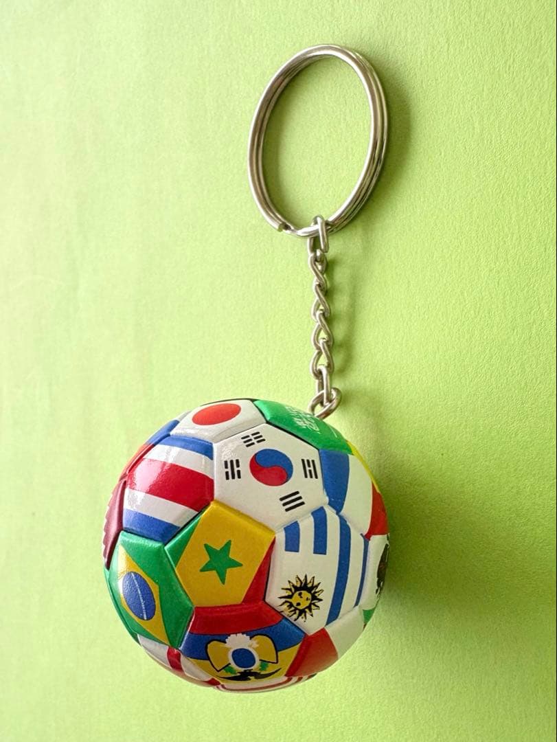 サッカーボールキーホルダー 国旗柄 — image 3