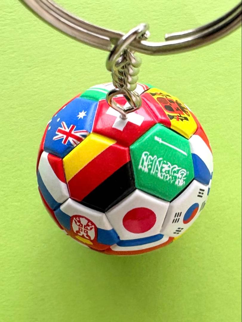 サッカーボールキーホルダー 国旗柄 — image 4
