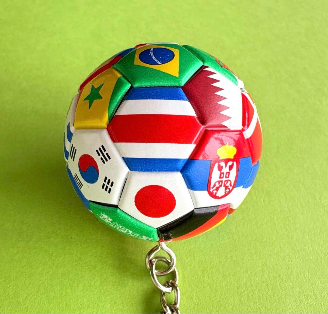 サッカーボールキーホルダー 国旗柄 — image 5