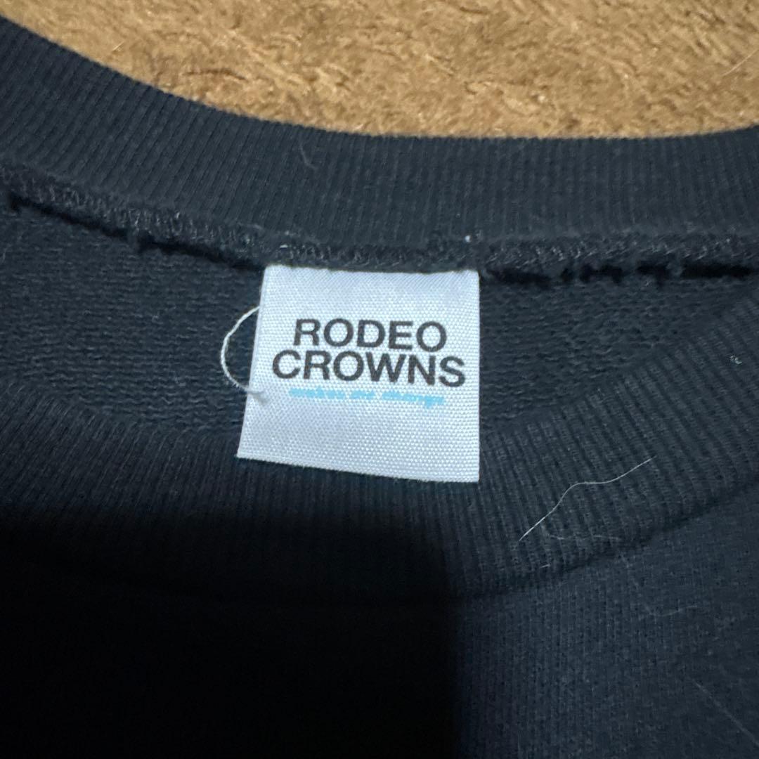 Rodeo Crowns トレーナー 黒 バックプリント — image 4
