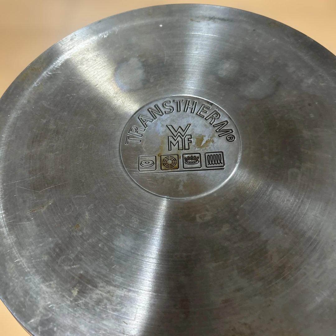WMF 両手鍋 ステンレス ガラス蓋付き — image 4