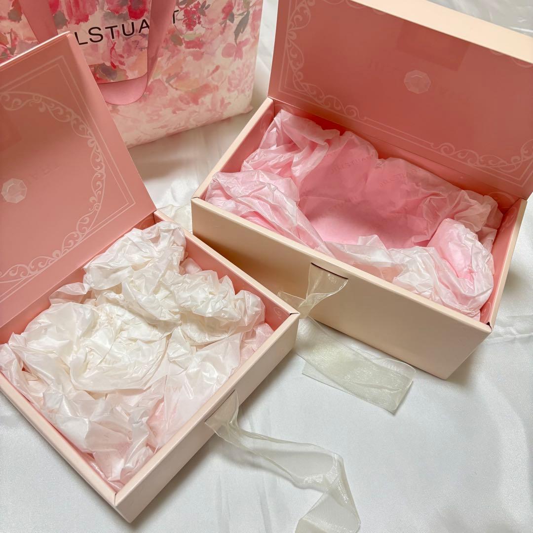 JILLSTUART ギフトボックス ショップ袋 セット 2つ — image 2