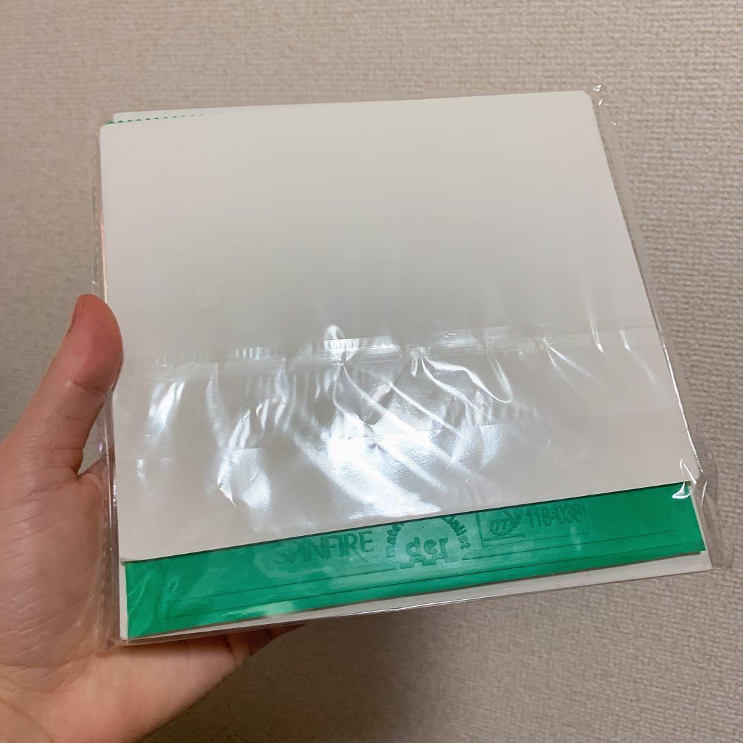 SPINFIRE スピンファイア　卓球　表　ラバー　緑　スポーツ　Ｗ１ — image 3