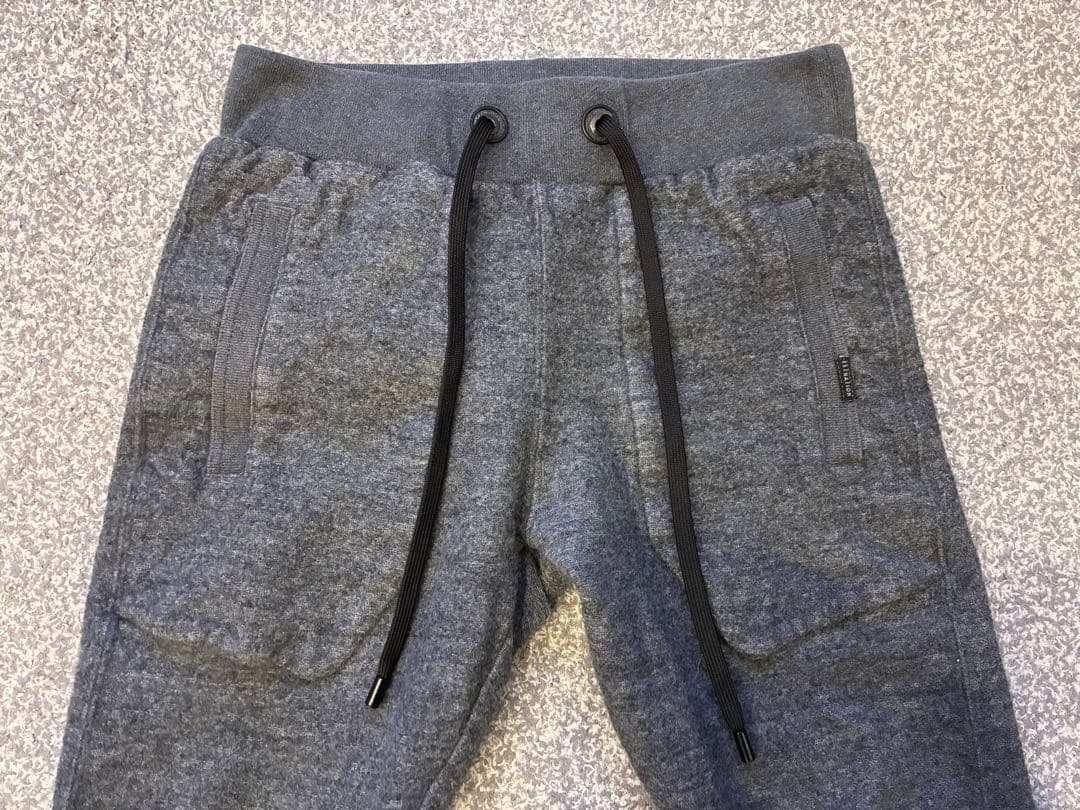 ESTNATION ジョガーパンツ wool グレー 灰色 スウェットパンツ — image 2
