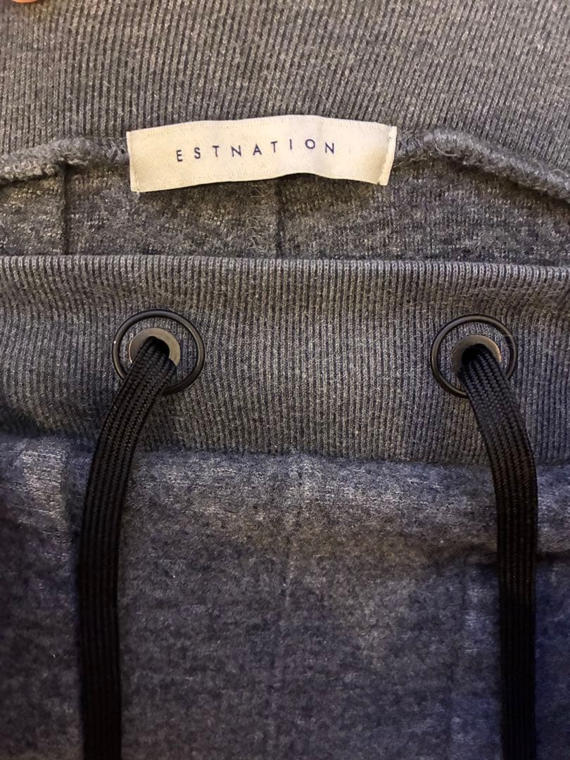 ESTNATION ジョガーパンツ wool グレー 灰色 スウェットパンツ — image 3