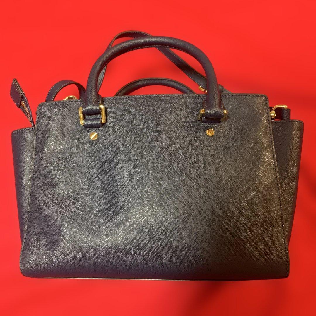 MICHAEL KORS ネイビー ハンドバッグ　レディース — image 2