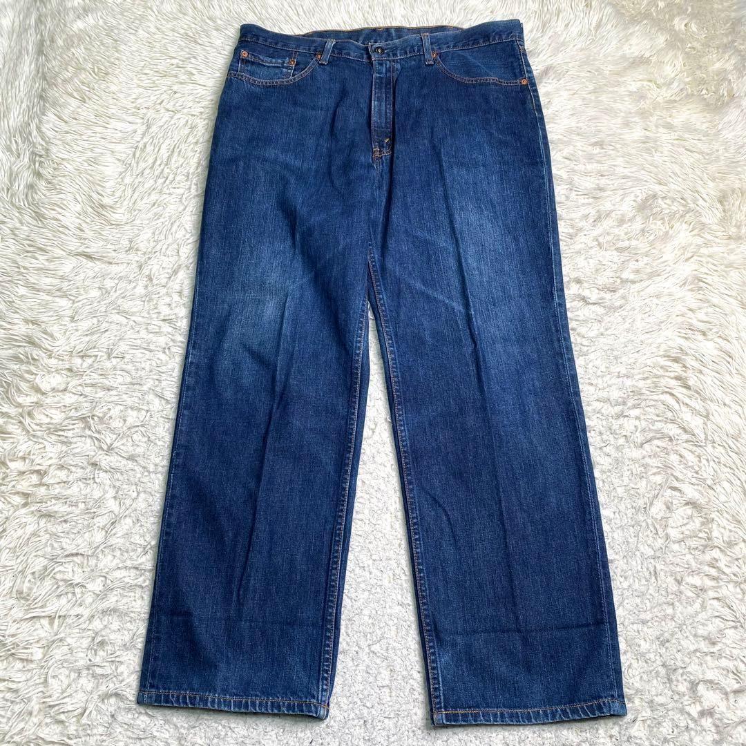 美品✨Levi's 502 デニム 大きいサイズ インディゴ フィリピン製 綿 — image 2