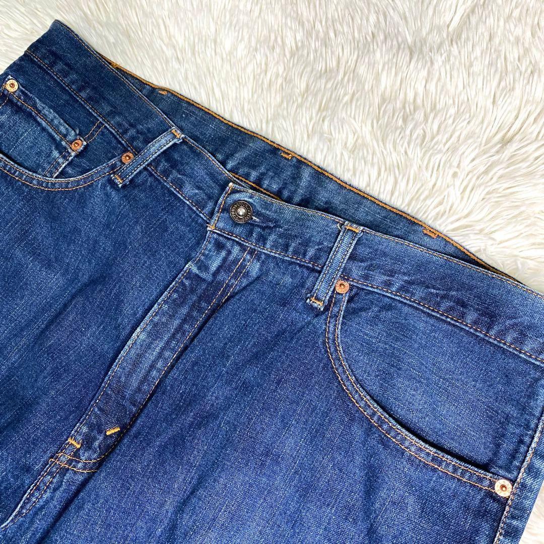 美品✨Levi's 502 デニム 大きいサイズ インディゴ フィリピン製 綿 — image 3