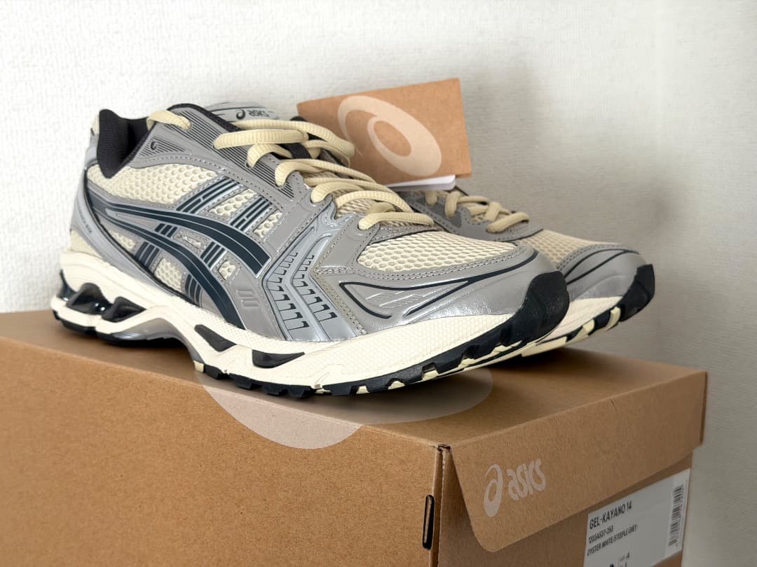 新品 asics GEL-KAYANO 14 28cm オイスターホワイト — image 2
