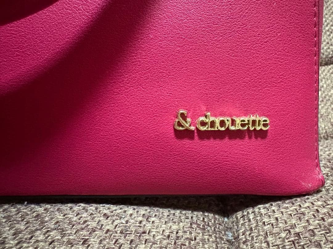 & chouette ピンク ハンドバッグ ショルダーバッグ — image 2
