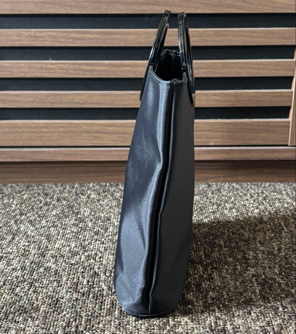 CELINE サークルハンドル バッグ 黒 ミニバッグ — image 2