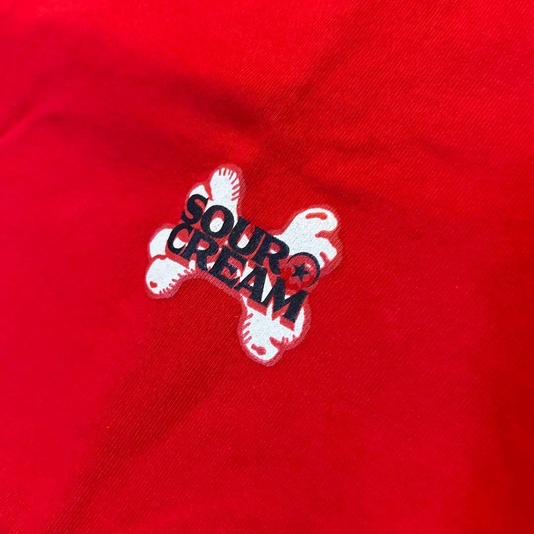 Sourcream 半袖クルーネック プリントTシャツ［F］ — image 2