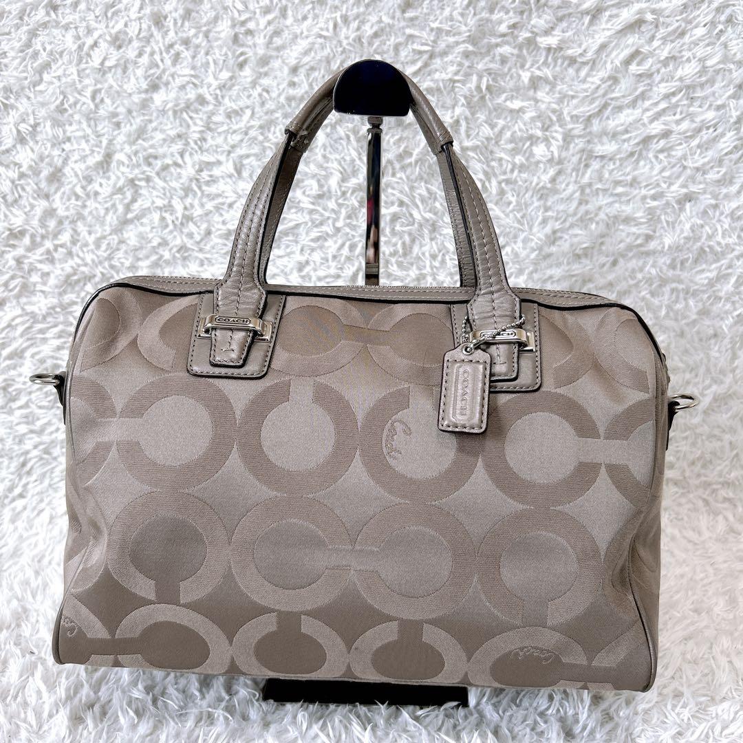 coach Mini Boston Bag 2way y2k Handbag — image 2