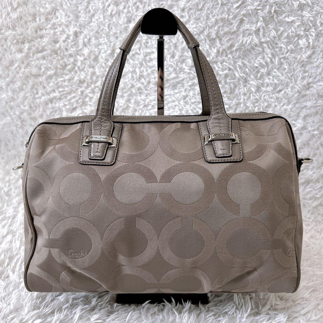 coach Mini Boston Bag 2way y2k Handbag — image 3