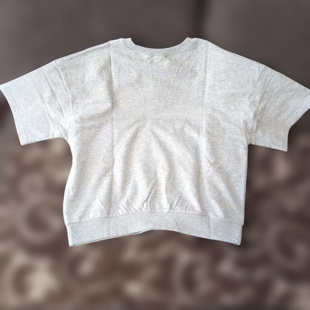 新品 coca MONTANA 半袖 スウェット Tシャツ ライトグレー M — image 4