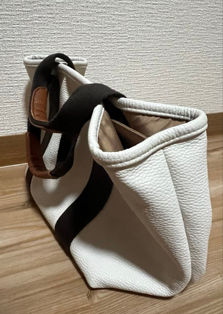 HEMING'S　ハンドバッグ トートバッグ　ホワイト系 — image 4