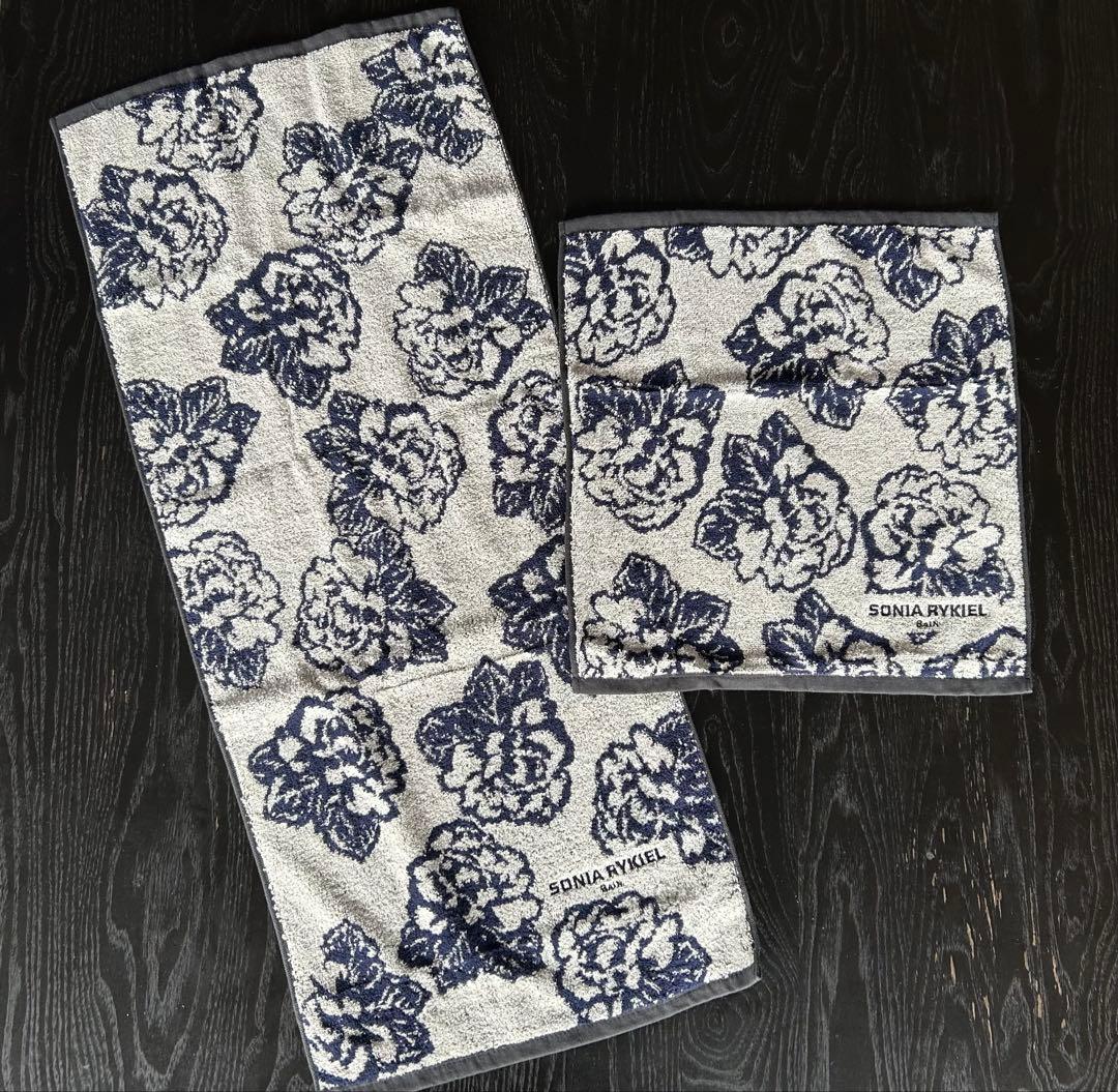 【新品未使用】SONIA RYKIEL タオルセット フェイス&ウォッシュタオル — image 2