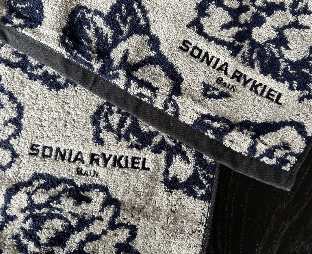 【新品未使用】SONIA RYKIEL タオルセット フェイス&ウォッシュタオル — image 3
