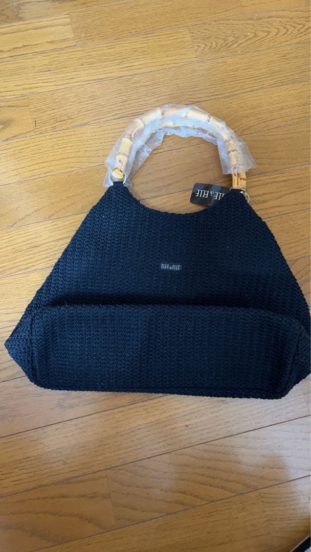 ELLE de ELLE ハンドバッグ バンブーハンドル — image 5
