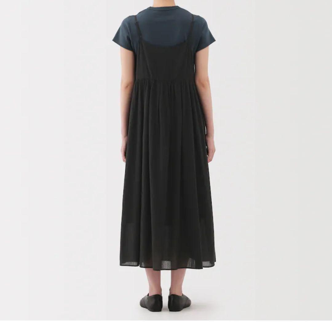無印良品 強撚ボイル キャミワンピース — image 2