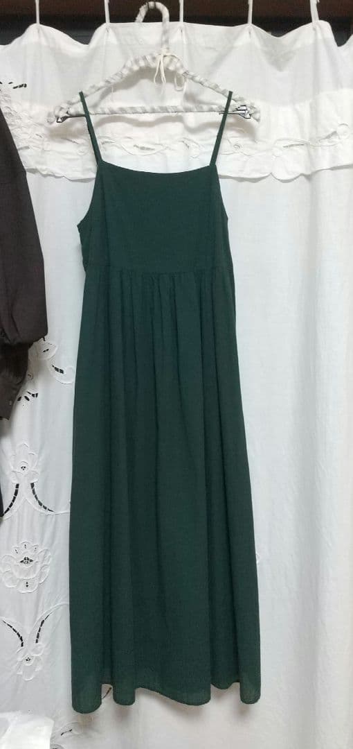 無印良品 強撚ボイル キャミワンピース — image 3