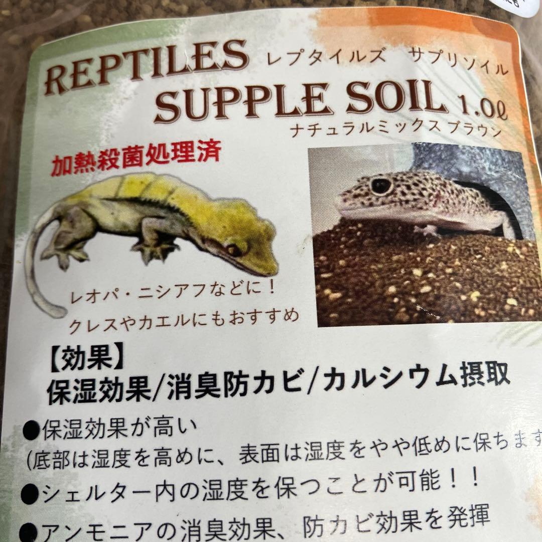 レプタイルズ　サプリソルト　ナチュラルミックスブラウン1.0L 2袋セット　① — image 3