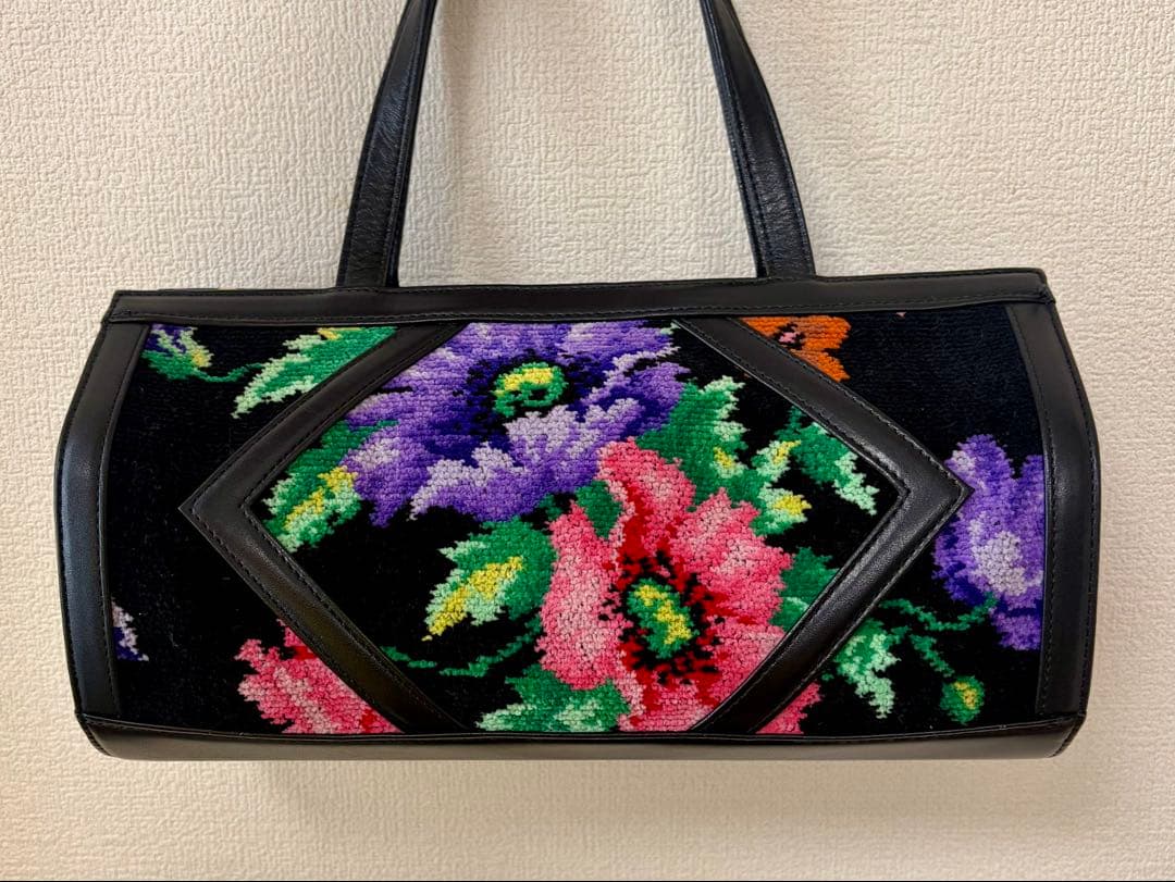 FELIER フェイラー ハンドバッグ 花柄 — image 2