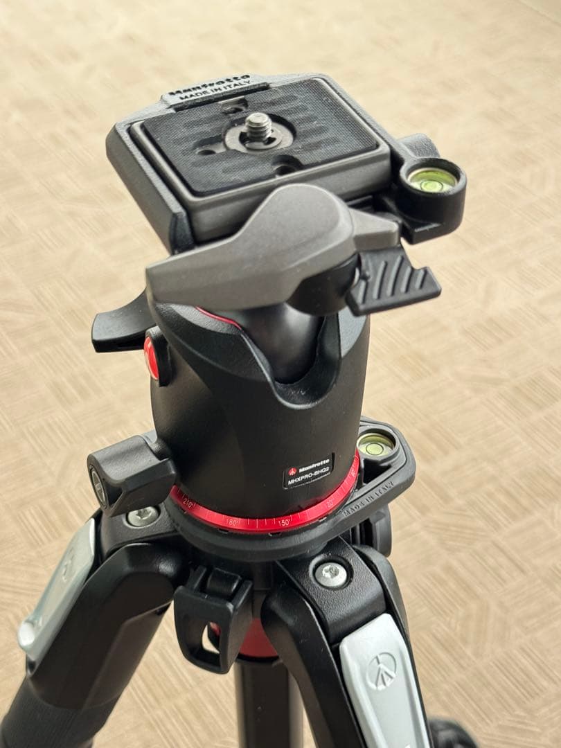 極上品❗Manfrotto MHXPRO-BHQ2➕MT190XPRO3➕ケース — image 2