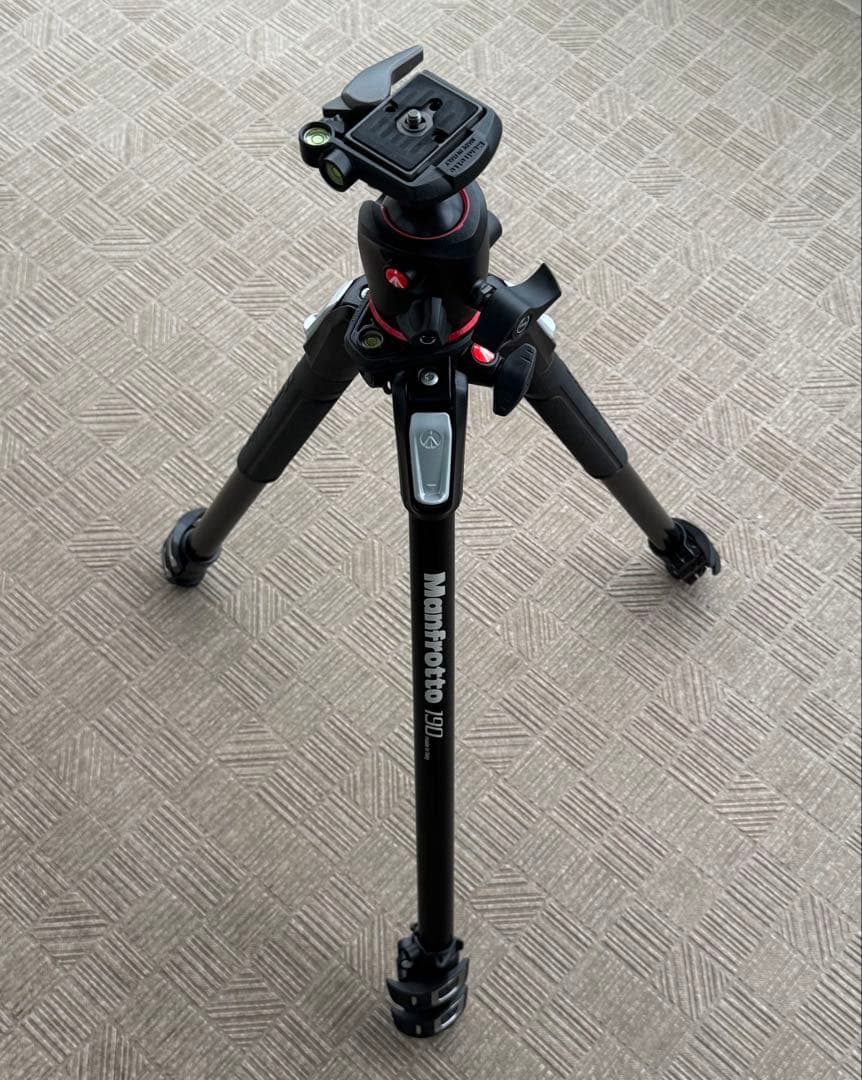 極上品❗Manfrotto MHXPRO-BHQ2➕MT190XPRO3➕ケース — image 3