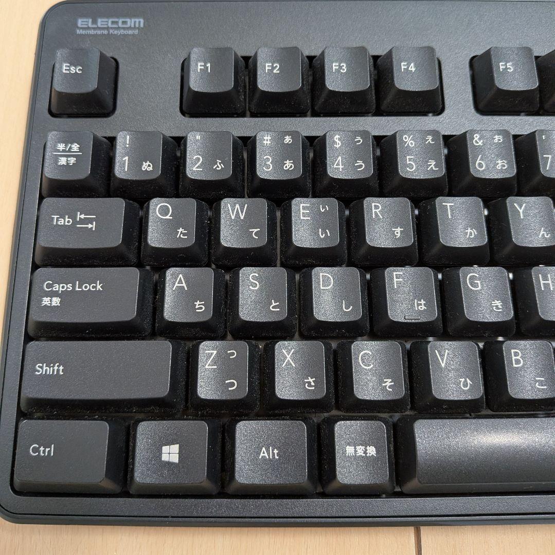 【ELECOM】無線コンパクト キーボード エレコム ワイヤレス ブラック 黒 — image 4