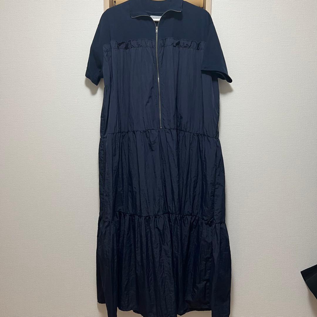 forksy. ハーフジップティアード半袖ワンピース — image 2