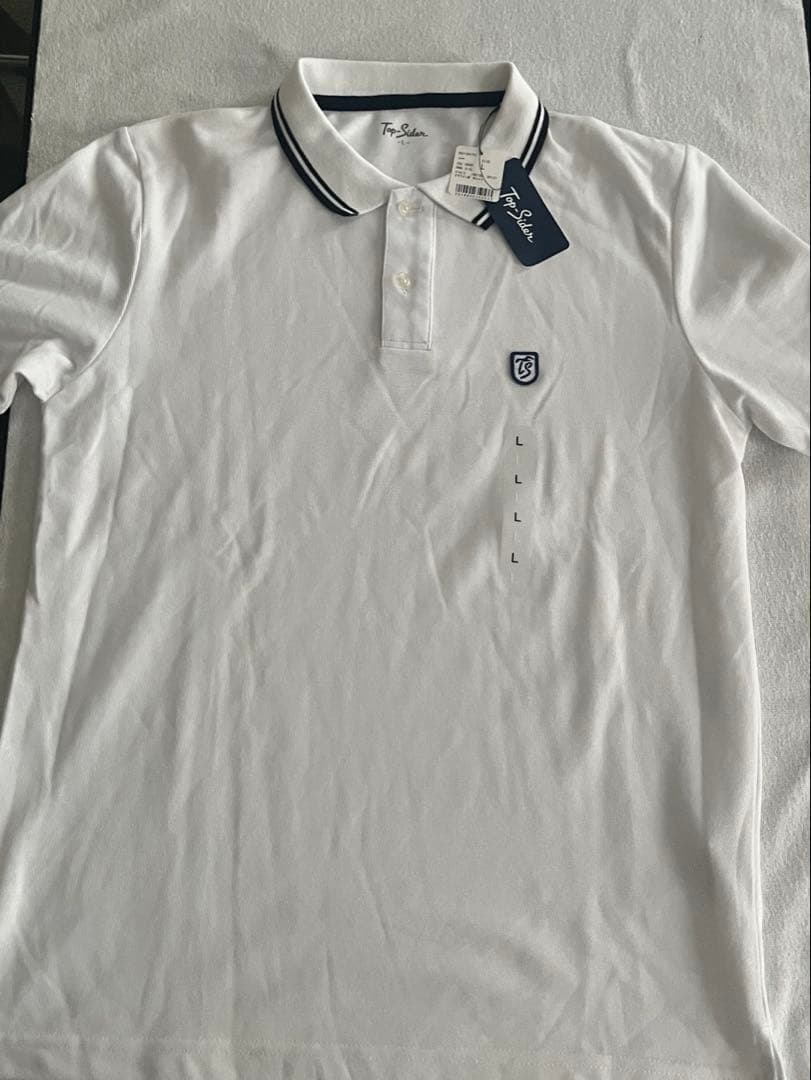 Top-Sider ポロシャツ ホワイト Lサイズ 新品 — image 3