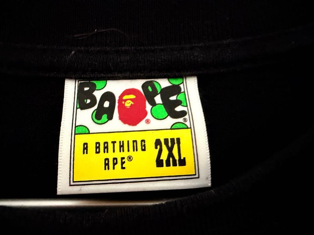 A BATHING APE Tシャツ ブラック — image 4