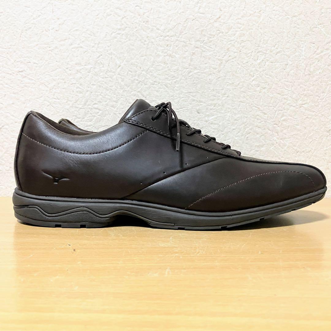 ★美品！MIZUNO ウォーキングシューズ LD40DR 本革 レザースニーカー — image 2