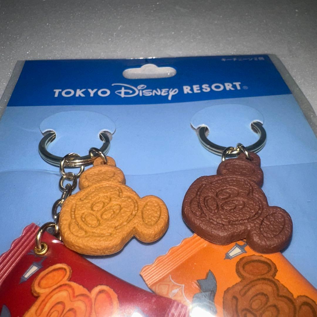 東京ディズニーリゾート パークフード ミッキーワッフル キーチェーンセット — image 3