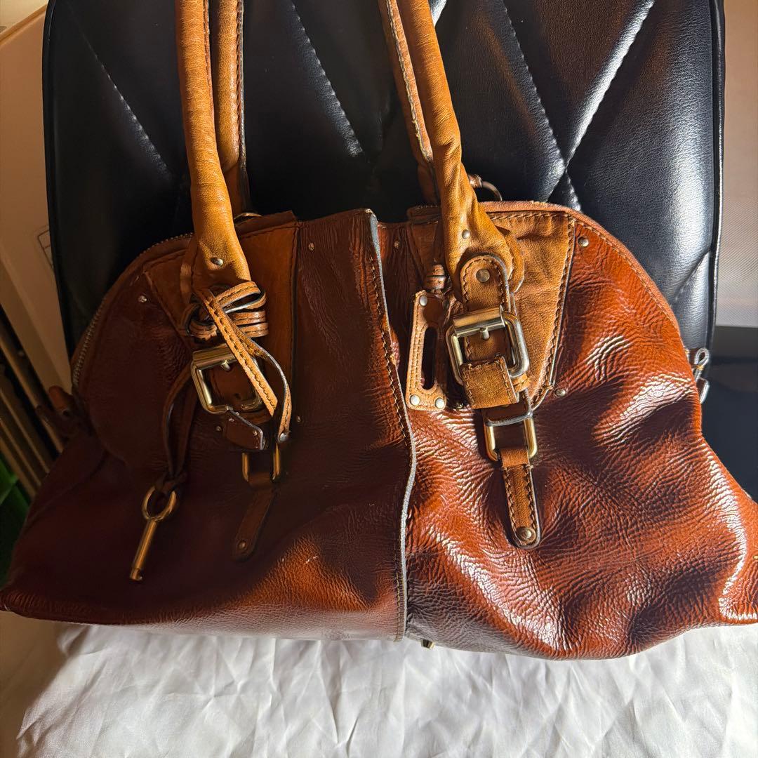 CHLOE クロエ パディントン ハンドバッグ　茶色 — image 3