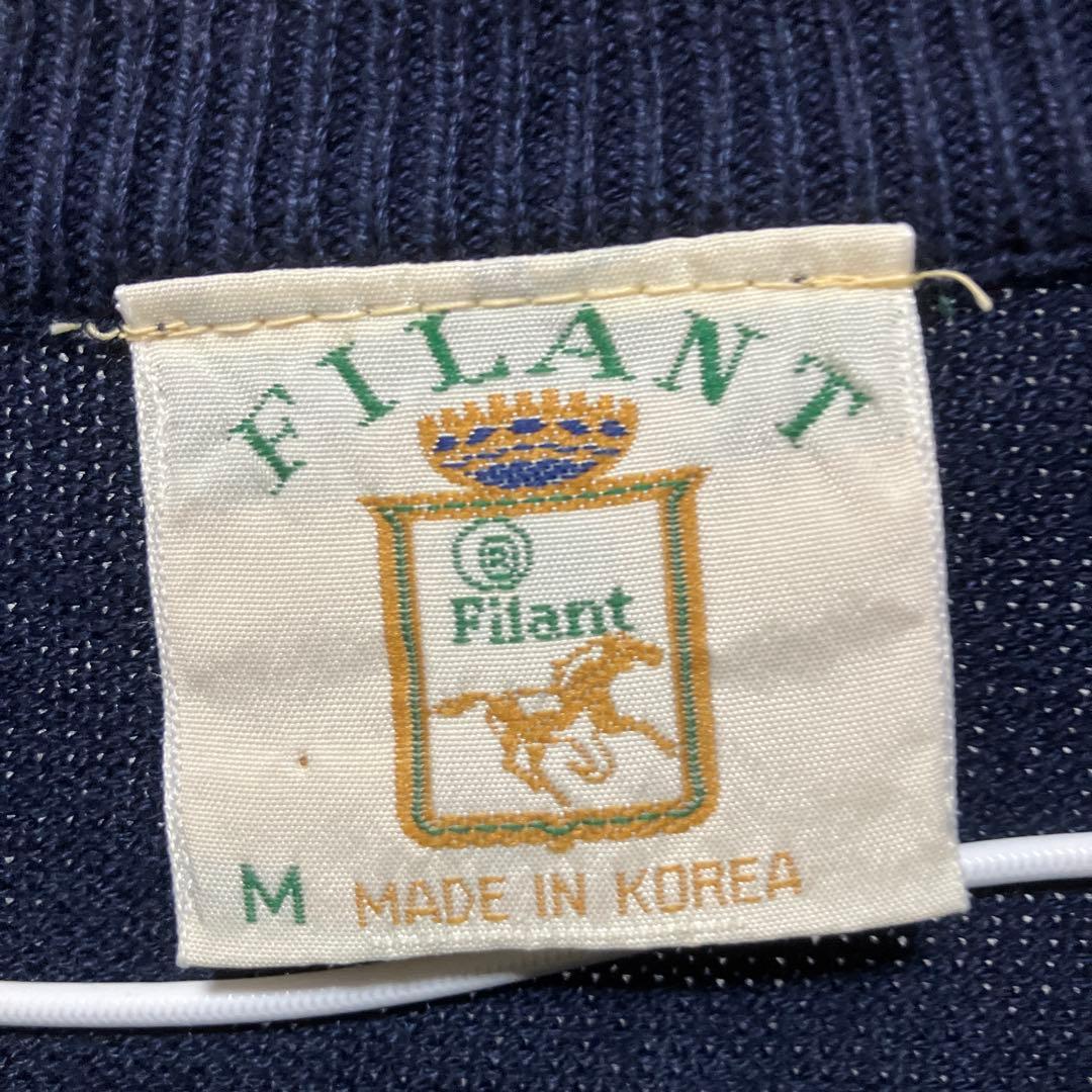Filant 半袖ニット ネイビー Mサイズ — image 2