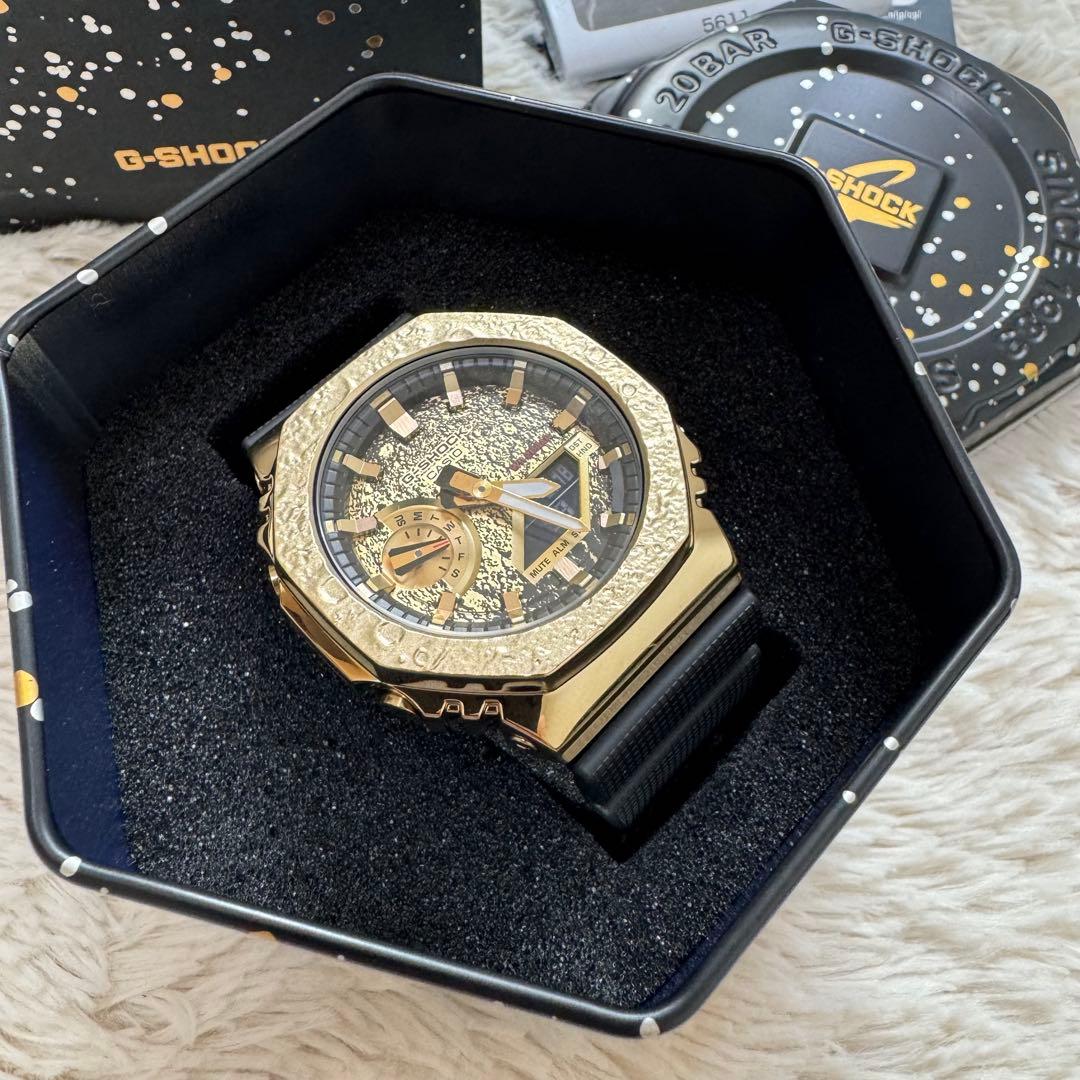 未使用✨G-SHOCK カシオ　限定品　月　ゴールド　腕時計　時計 — image 3
