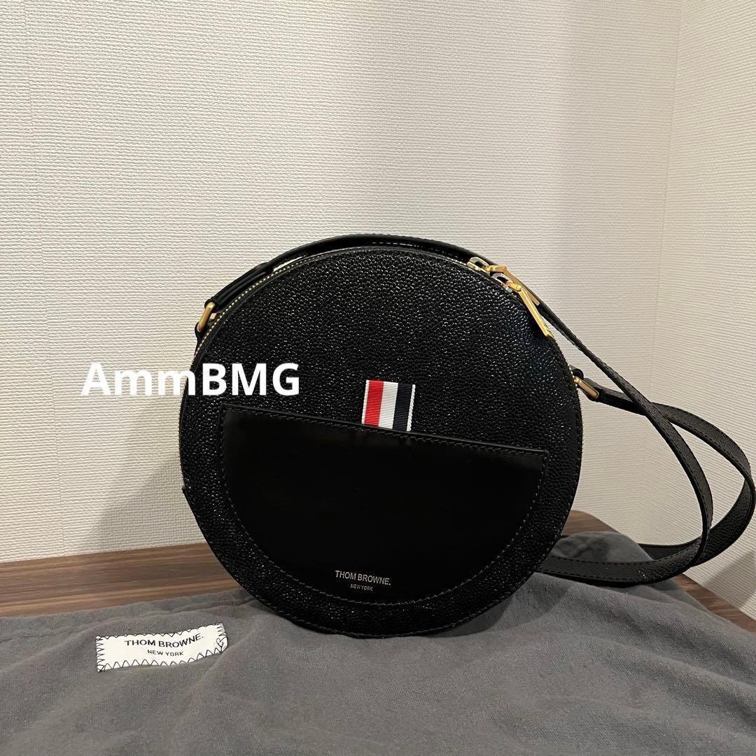 正規品　新品20万円　Thom Browne ブラックショルダーバッグ — image 2