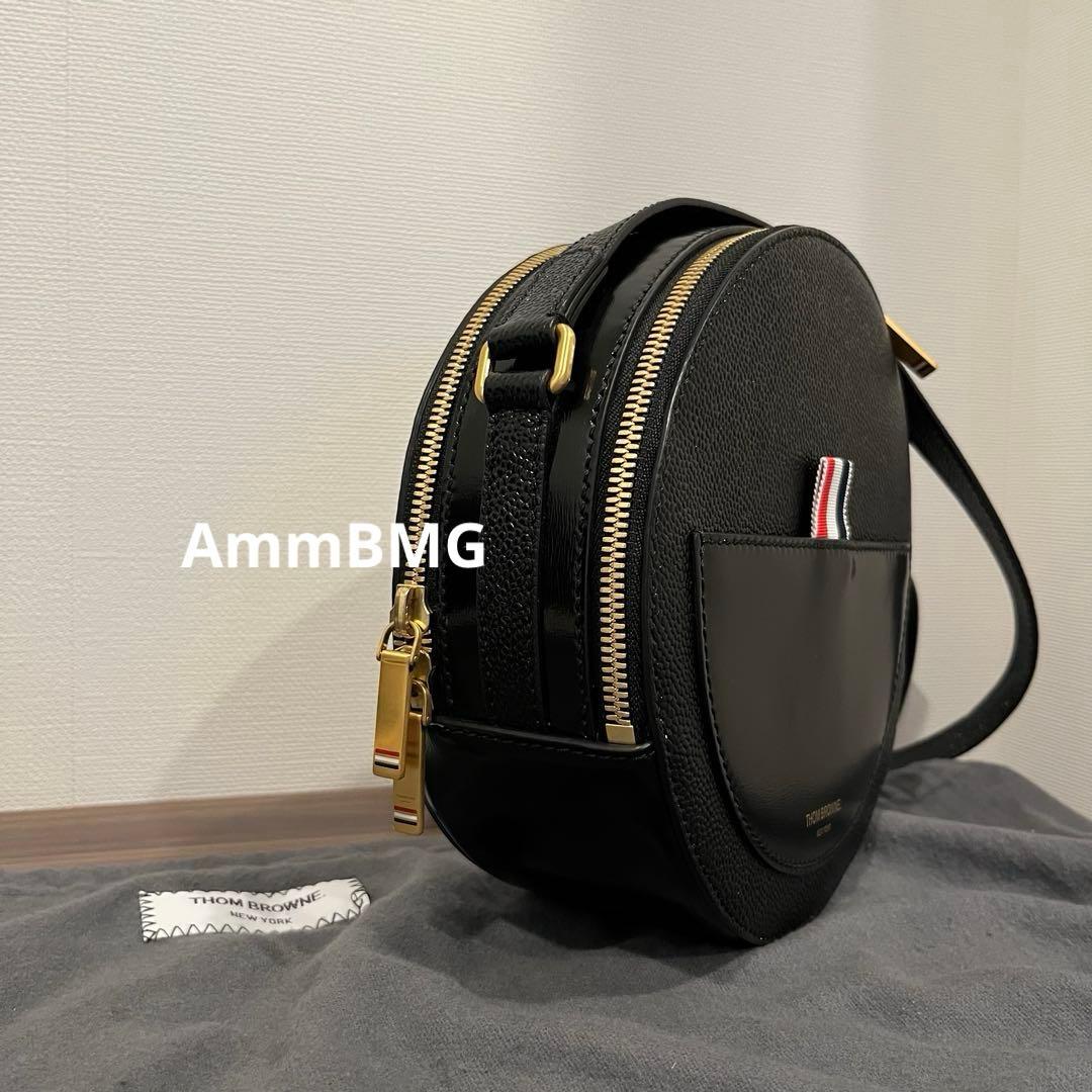 正規品　新品20万円　Thom Browne ブラックショルダーバッグ — image 3