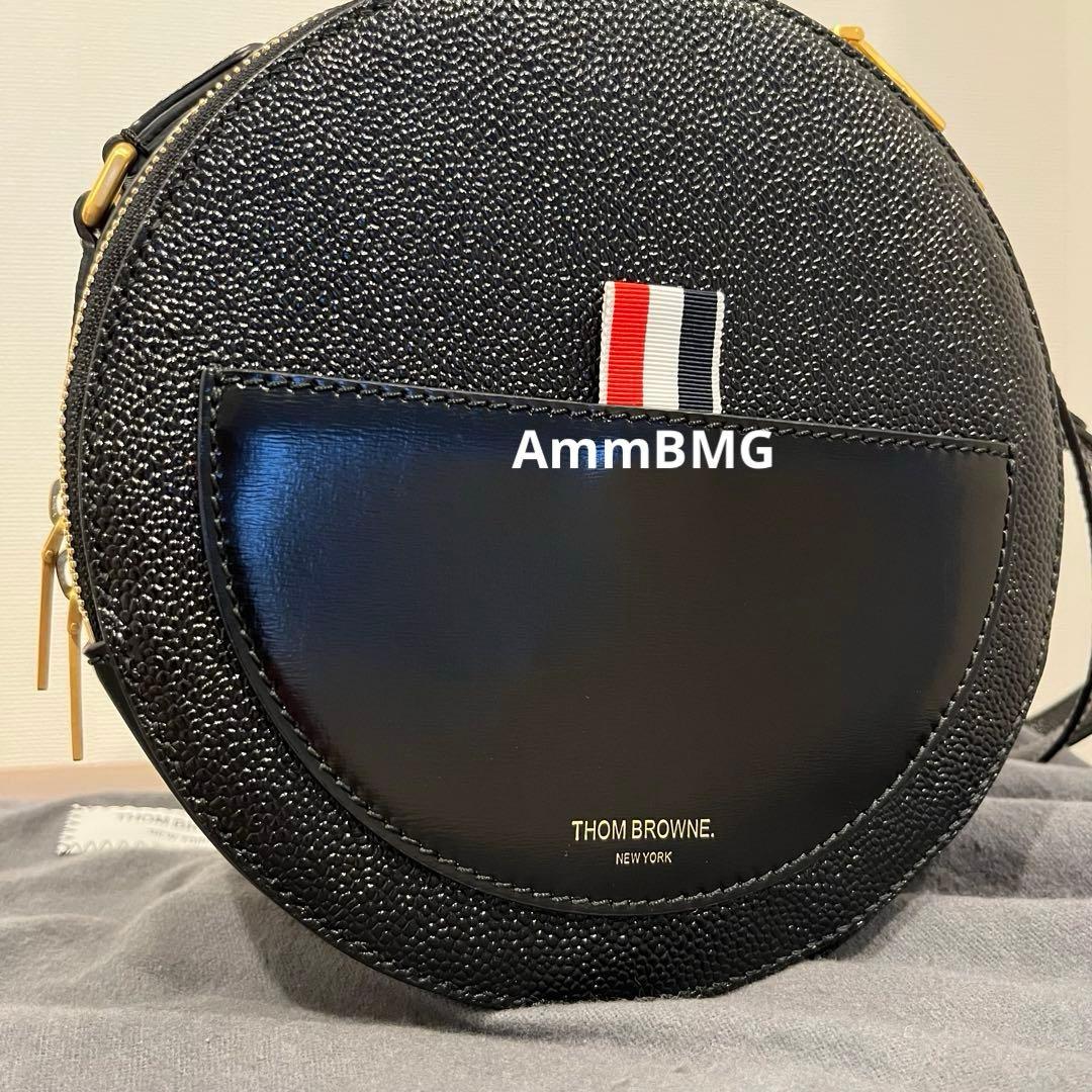 正規品　新品20万円　Thom Browne ブラックショルダーバッグ — image 4