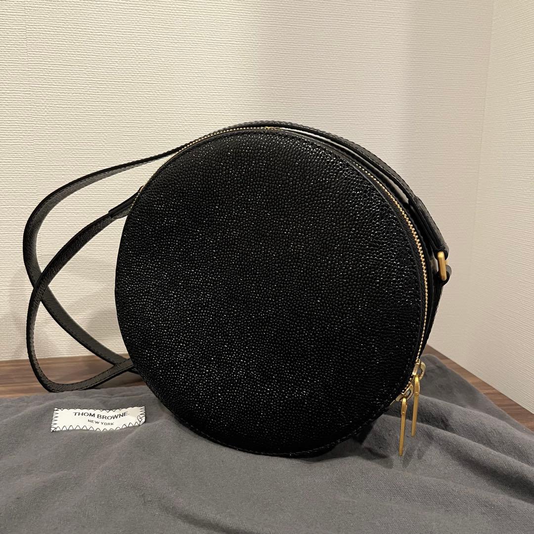 正規品　新品20万円　Thom Browne ブラックショルダーバッグ — image 5