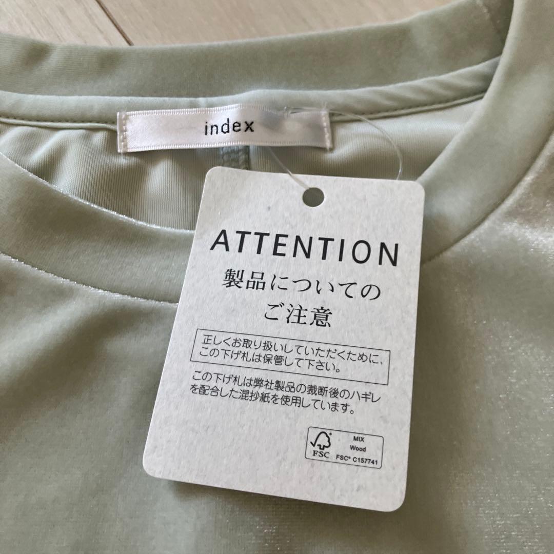 andGIRL掲載ベロアボクシーTシャツ【洗濯機洗い可】index インデックス — image 3