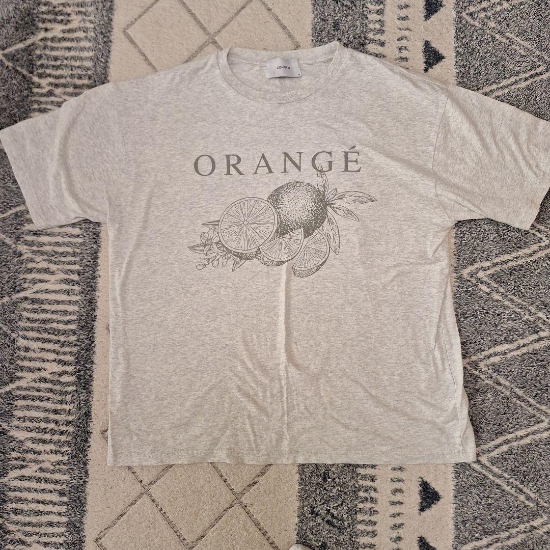 CONFIRM ORANGÉ プリント Tシャツ — image 2
