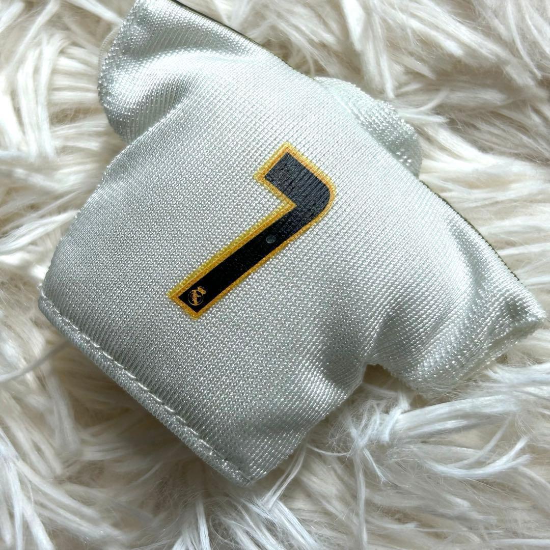 レアル・マドリード　ユニフォーム ラウル ぬいぐるみ　キーホルダー ストラップ — image 2