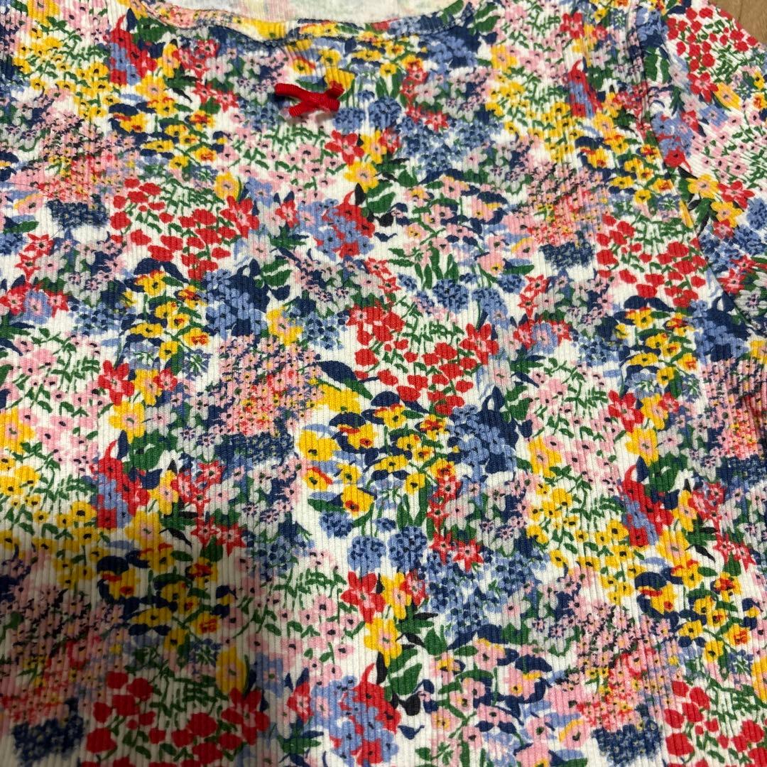 The New Society 花柄リブTシャツ 6y — image 2